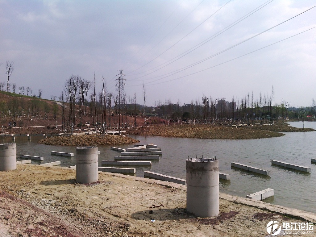 在建中的牡丹湖湿地公园 - 垫江热点 垫江论坛