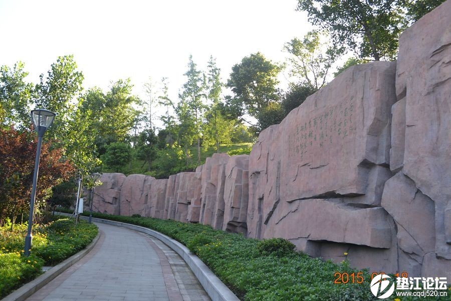 看看一年多的凤山公园扩建工程 - 垫江热点 垫江论坛