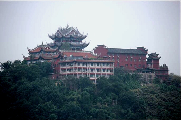 涪陵天子殿全景