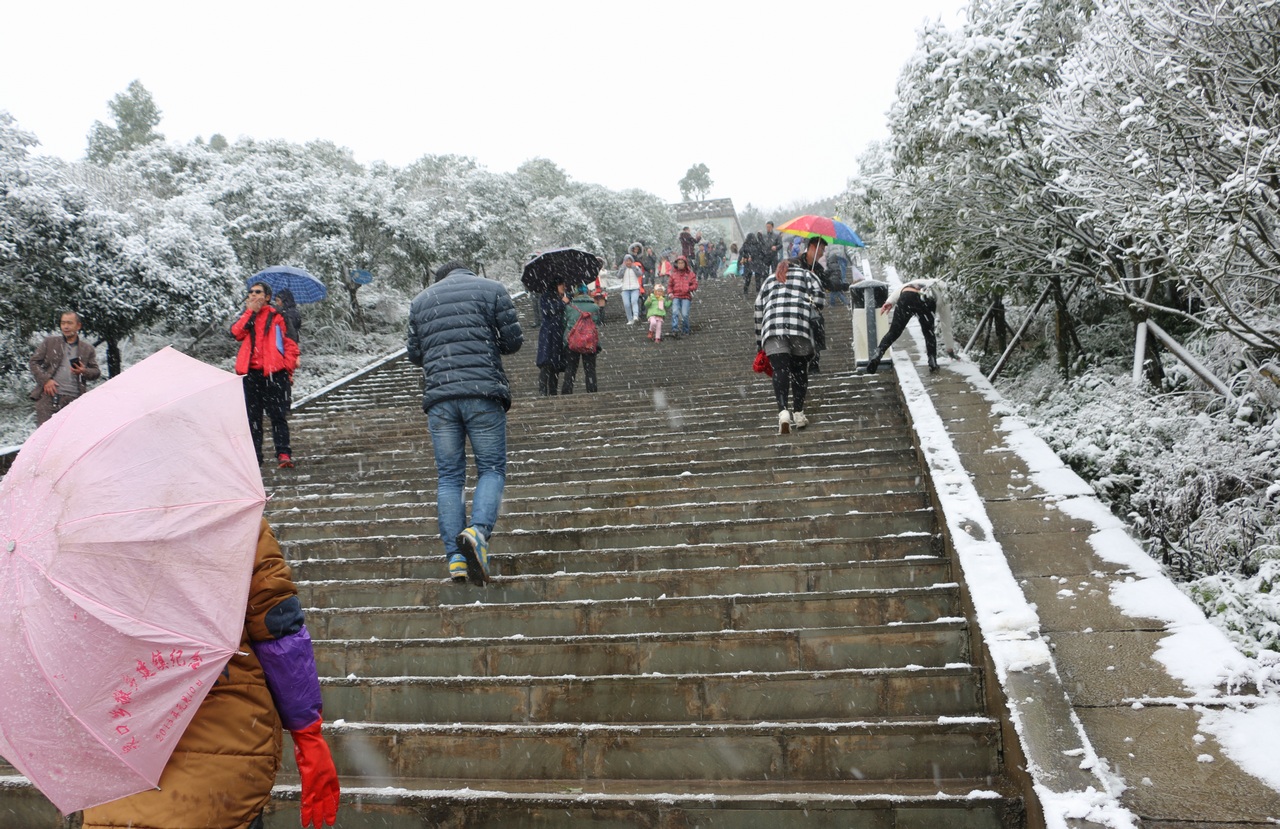 赏雪天宝寨 - 垫江摄影 垫江论坛