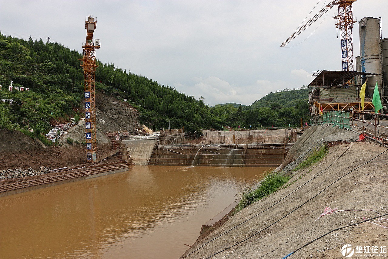 龙滩水库大坝枢纽工程掠影 第2页 垫江热点 垫江论坛