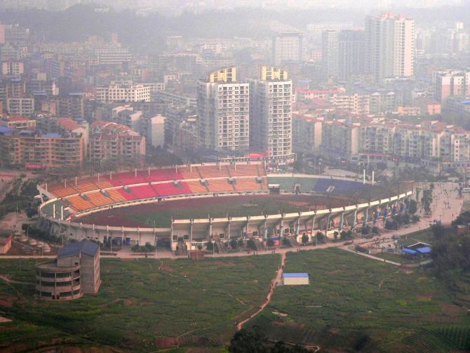 垫江县体育场图片