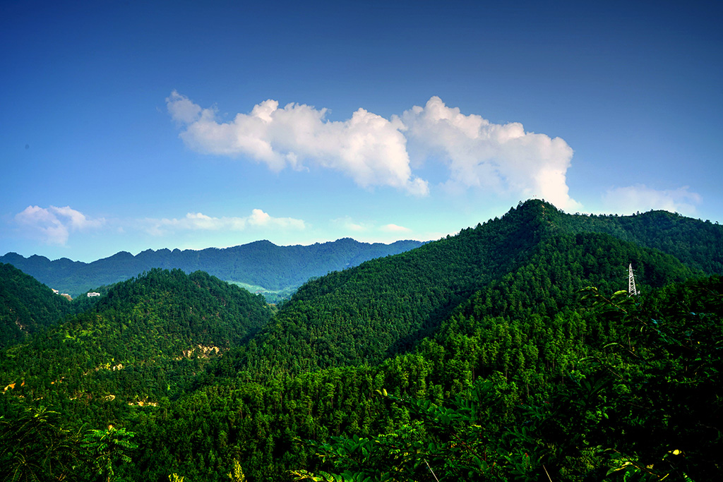 蓝天●白云●青山