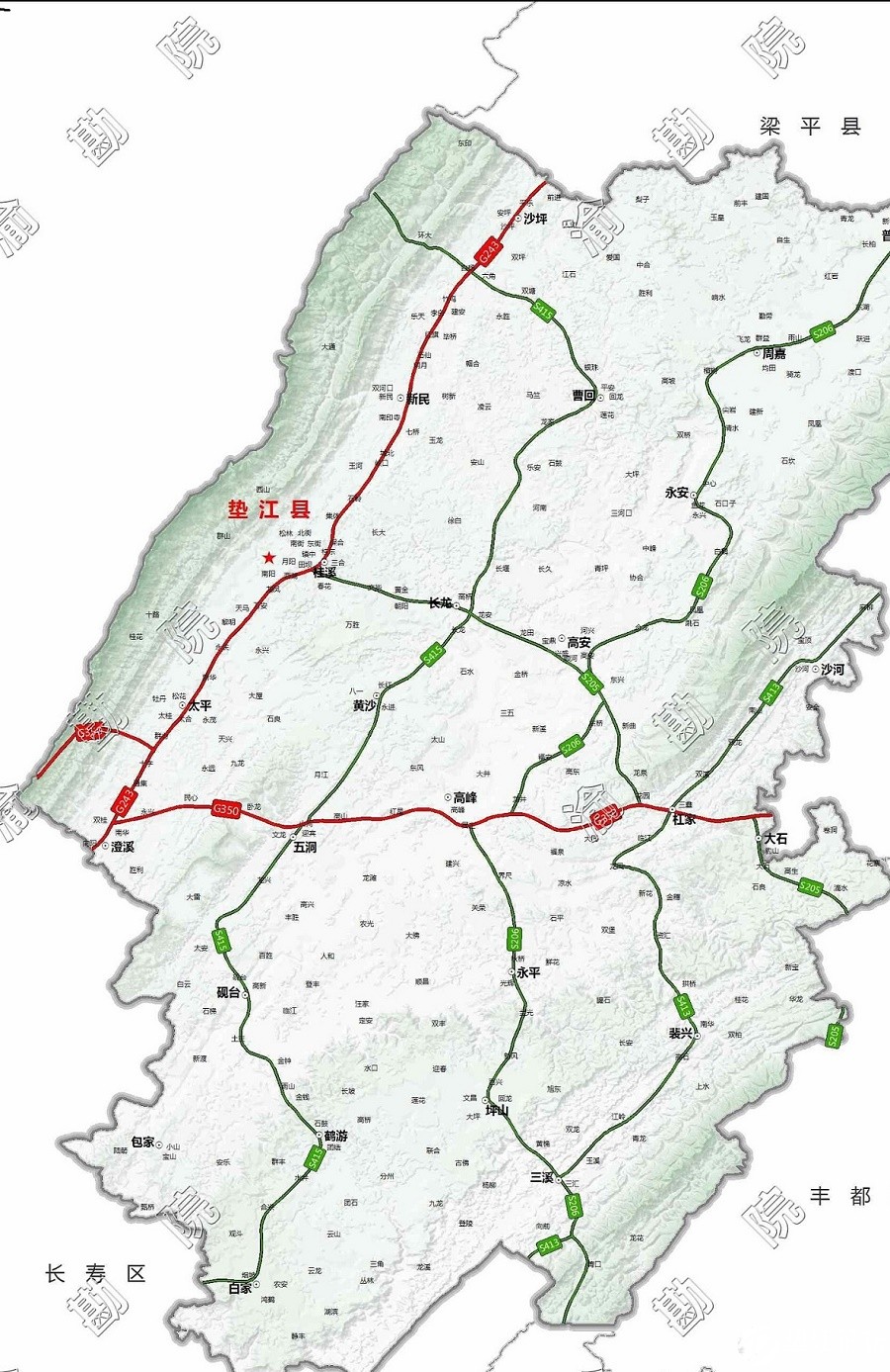 國道g350墊江段成了斷頭路【已回應】