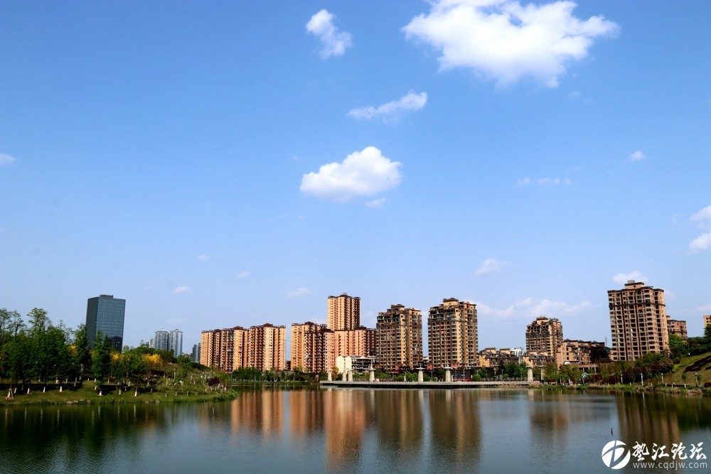 碧水,青山,白雲,藍天,牡丹湖